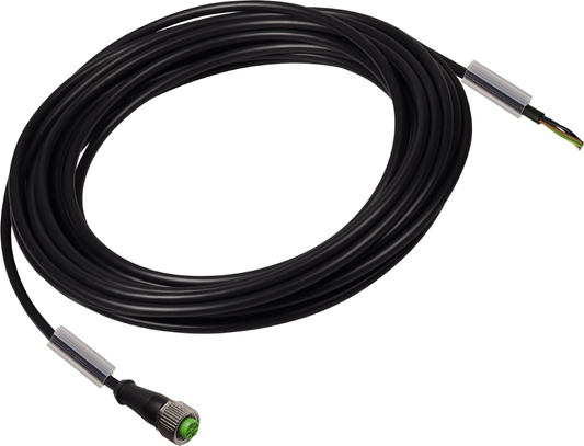 Connection cables AL M12-A12F PVC 2M